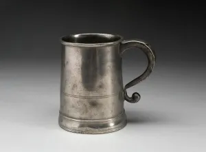 Trompetenstuhl (Krug), 1810/30. Erfinder: Thomas Danforth Boardman und Sherman Boardman