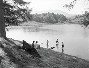 British Holiday Destinations Drucke: Tarn Hows, Lake District, c1955. Creator: Arthur Charles Kirby Ware