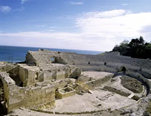 Ancient Roman Amphitheater Drucke: TARRAGONA