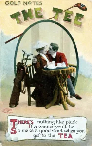 Der Tee, Postkarte, 1910