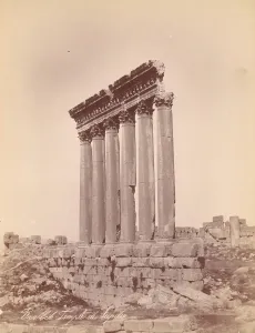 Tempel des Jupiter, 1880er Jahre. Ersteller unbekannt