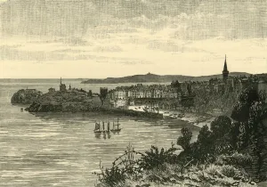 Our Own Country Book Illustrations Drucke: Tenby, 1898. Creator: Unknown