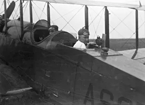 Langley Research Center Drucke: Test pilot and engineer, USA, 1920. Creator: Unknown