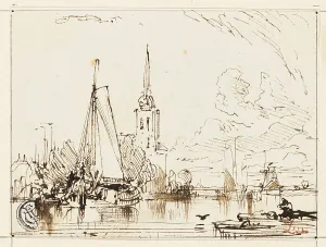 Auf dem Themse, um 1900 Künstler: William Leighton Leitch