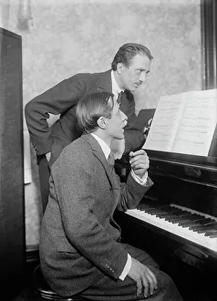 Thibault & Cortot, zwischen 1915 und 1920. Ersteller: Bain News Service