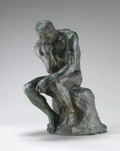 Der Denker (Le Penseur), Modell 1880, gegossen 1901. Schöpfer: Auguste Rodin