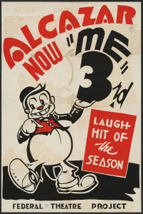 Works Progress Administration Posters Drucke: Me Third, San Francisco, 1938. Creator: Unknown