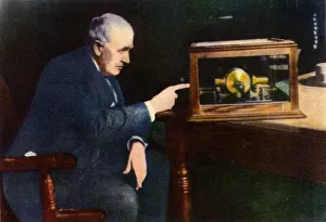 Thomas Alva Edison Image Drucke: Thomas Alva Edison, c1910s. Creator: Unknown
