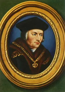 Thomas More Portrait Drucke: Thomas More, (1933). Creator: Unknown