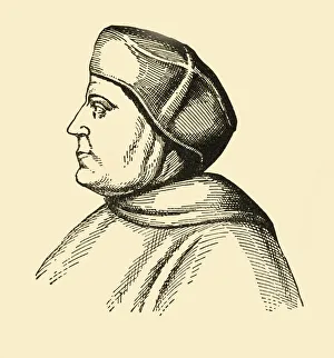 English Statesman Art Drucke: Thomas Wolsey, (1933). Creator: Unknown