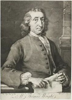 British Astronomer Drucke: Thomas Wright, 1737. Creator: Thomas Frye