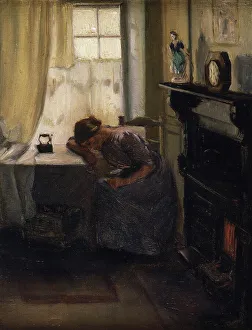 Ermüdet, 1910 (Künstlerin): Mina Arndt