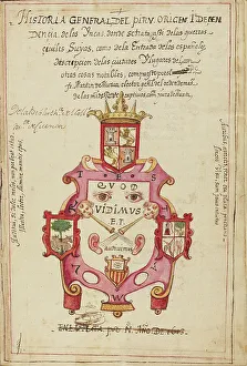Spanish Heritage Images Drucke: Title Page, completed in 1616. Creator: Unknown