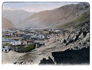South American Buildings Drucke: Tocopilla, Chile, c1900s