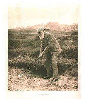 Ein Meistergolfer der Vergangenheit: Tom Morris, 1905