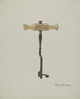Zahn-Schlüssel (oder Zahnextrahierer), 1935/1942. Schöpferin: Adèle Brooks