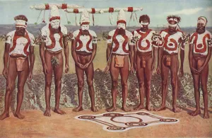 Indigenous Australian Culture Drucke: Totemistic Ritual Among the Australian Blacks, c1935