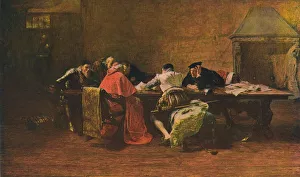 British Public Picture Galleries Drucke: Treason, 1867, (c1902). Creator: Unknown