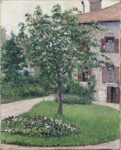 Bäume im Blütenstaat, 1882. Ersteller: Caillebotte, Gustave (1848-1894)
