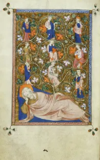 Tree Of Jesse Drucke: The Tree of Jesse, 1310-1320. Creator: Unknown