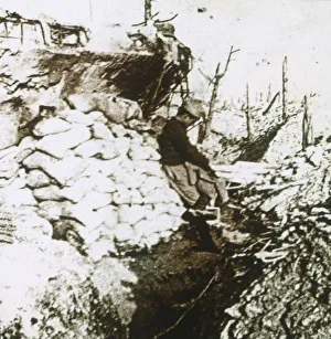 Trench Life In WWI Drucke: Trenches, c1914-c1918