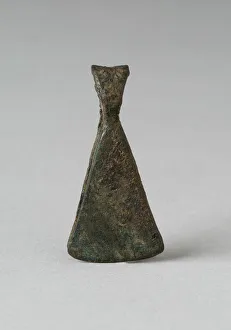 Dreiecksgestaltige Haarschere, wahrscheinlich um 1000/1400 n. Chr., Schöpfer unbekannt