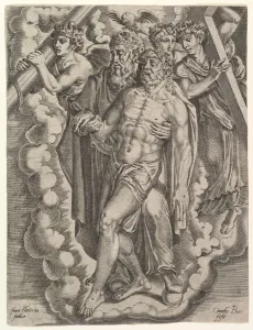 The Met Museum Collection Drucke: The Trinity. Creator: Cornelis Bos