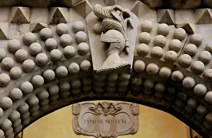 Triton-Tor, Pena-Palast-Komplex, Sintra, Portugal, 2008. Ersteller: Unbekannt.