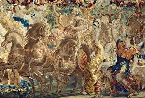 Der Sieg Caesars aus der Geschichte von Caeser und Kleopatra, Flandern um das Jahr 1680