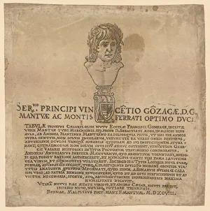 Der Sieg von Julius Caeser: Titelblatt, 1593-99. Schöpferin/Erfinder : Andrea Andreani (Italienisch)