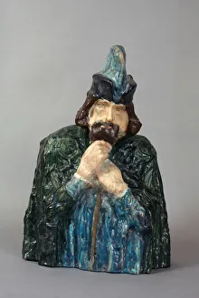 Russian Folklore Art Drucke: Tsar Berendey