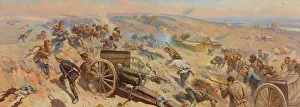 Russian Revolution Fine Art Drucke: Tsaritsyn Defense