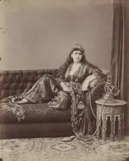 Albumen Print Photography Drucke: In Turkey, c1888. Creator: Unknown