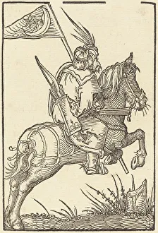 Ein türkischer Reiter, Künstler: Hans Springinklee