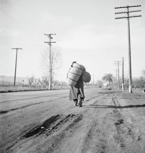 Dorothea Lange Photographer Drucke: More than twenty-five years a bindle-stiff