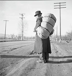 Great Depression Era Images Drucke: More than twenty-five years a bindle-stiff