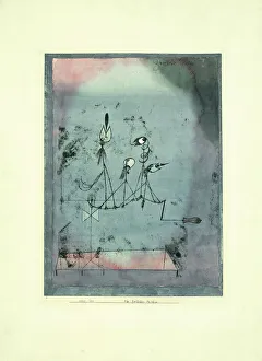 Drucke von Mikrofonmaschine im Bestand des MoMA, New York Paul Klee Drucke: Zittrmaschine - Künstler: Klee, Paul (1879-1940)