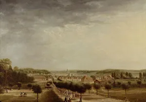 Swedish Baroque Architecture Drucke: Ulriksdal Castle. Creator: Johan Sevenbom