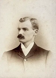 Historic Black And White Portraits Drucke: Unidentified man. Creator: Unknown