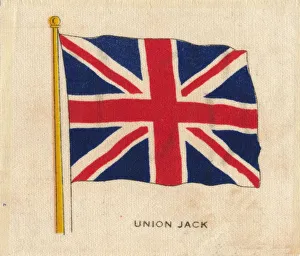 British Patriotism Drucke: Union Jack, c1910