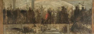 Universelles Urteil, Skizze; Künstler: Auguste Barthélemy Glaize