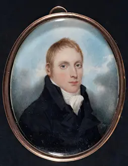 Ein Unbekannter Herr, um 1820. Schöpfer: Unbekannt.