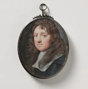 Unbekannter Mann, Zeitpunkt; genannt Thomas May 1650 von dem Künstler Samuel Cooper