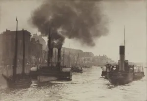 Unbezeichnete Szene im Hafen, um 1880. Ersteller: Frank Meadow Sutcliffe (Britisch, 1853-1941)