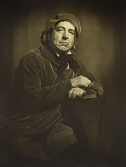 Black And White Photography NZ Drucke: Untitled [portrait of a man], c1940. Creator: Julian Augustus Smith
