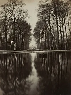 Albumen Silver Print Artwork Drucke: Untitled (Versailles), 1860. Creator: Unknown