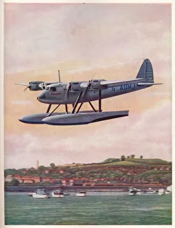 Die oberste Komponente des Kurz-Mayo-Komposit-Aircraft Merkur, 1929/37