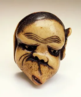 Japanese Heritage Artwork Drucke: Usofuki, 19th century. Creator: Unknown