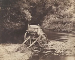 British Landscape Images Drucke: In the Valley of the Mole, 1855. Creator: Robert Howlett