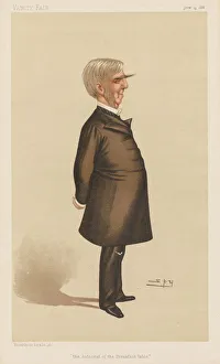 Vanity Fair: Der Autokrat des Frühstückstisches, 1886. Schöpfer: Leslie Matthew